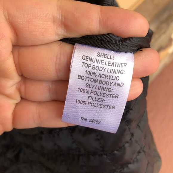 Men’s Calvin Klein Leather Jacket - Picture 6 of 6